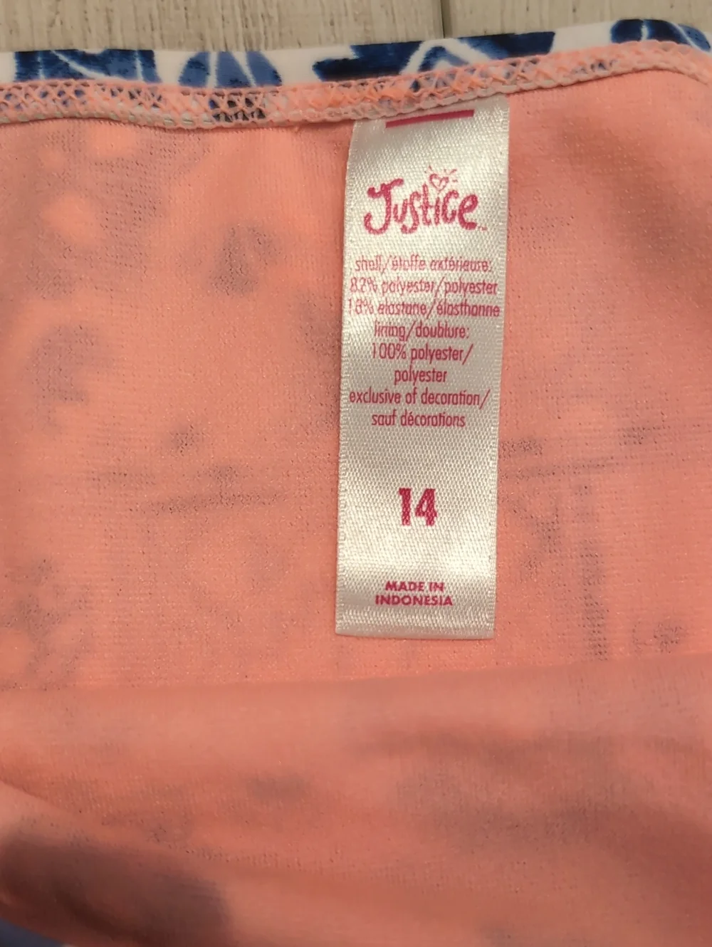 Justice Swimsuit